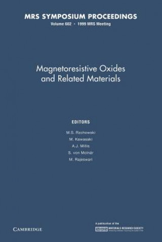 Kniha Magnetoresistive Oxides and Related Materials: Volume 602 M. S. Rzchowski