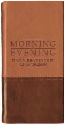 Kniha Morning And Evening - Matt Tan/Burgundy C H Spurgeon