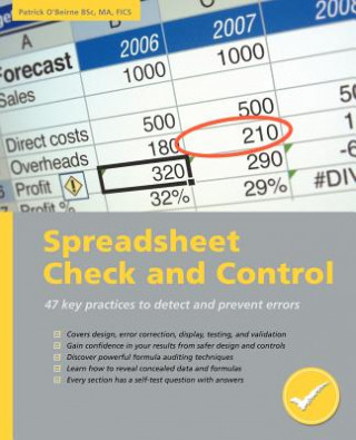 Könyv Spreadsheet Check and Control Patrick