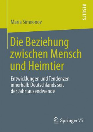 Knjiga Beziehung Zwischen Mensch Und Heimtier Maria Simeonov