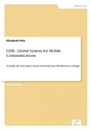 Carte GSM - Global System for Mobile Communications Elisabeth Petz