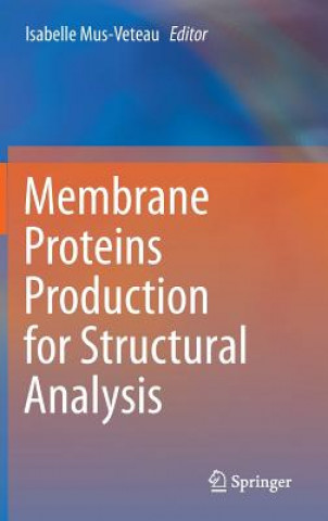 Libro Membrane Proteins Production for Structural Analysis Isabelle Mus-Veteau