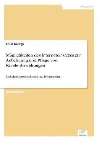 Carte Moeglichkeiten des Interneteinsatzes zur Anbahnung und Pflege von Kundenbeziehungen Felix Georgi