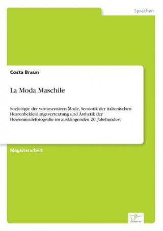 Könyv La Moda Maschile Costa Braun
