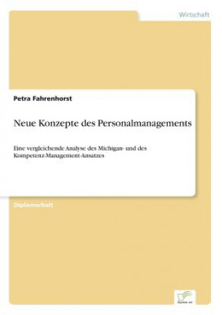 Kniha Neue Konzepte des Personalmanagements Petra Fahrenhorst