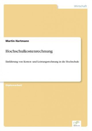 Libro Hochschulkostenrechnung Martin Hartmann