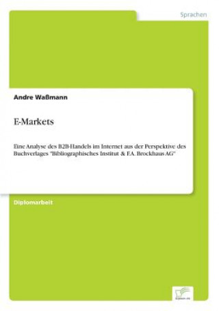 Könyv E-Markets Andre Waßmann