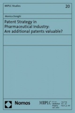 Carte Patent Strategy in Pharmaceutical Industry: Are additional patents valuable? Monica Donghi