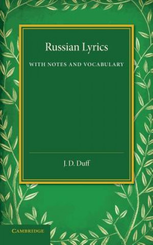 Kniha Russian Lyrics J. D. Duff