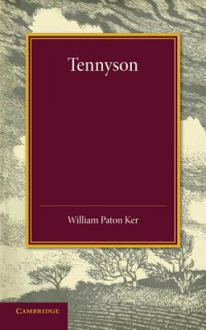 Kniha Tennyson William Paton Ker