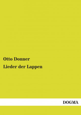 Carte Lieder der Lappen Otto Donner