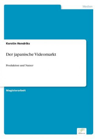 Książka japanische Videomarkt Kerstin Hendriks