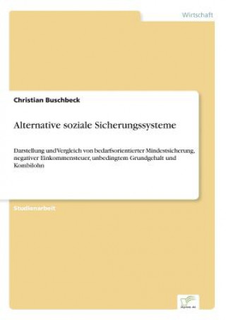 Könyv Alternative soziale Sicherungssysteme Christian Buschbeck