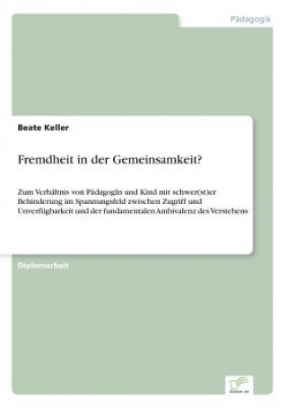 Buch Fremdheit in der Gemeinsamkeit? Beate Keller