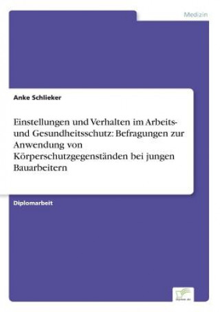 Carte Einstellungen und Verhalten im Arbeits- und Gesundheitsschutz Anke Schlieker