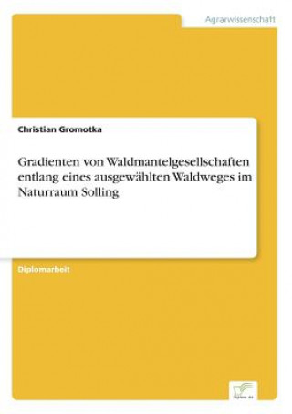 Carte Gradienten von Waldmantelgesellschaften entlang eines ausgewahlten Waldweges im Naturraum Solling Christian Gromotka