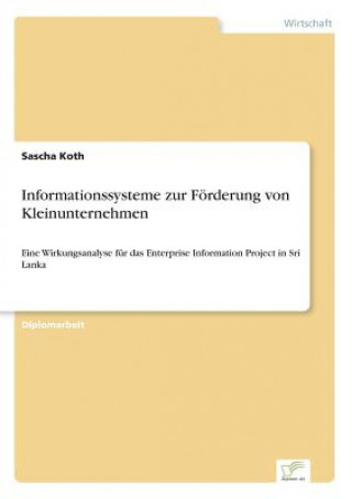 Książka Informationssysteme zur Foerderung von Kleinunternehmen Sascha Koth