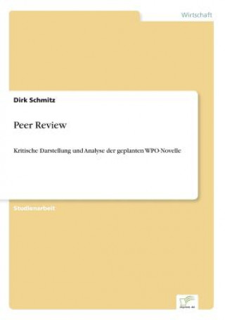 Knjiga Peer Review Dirk Schmitz