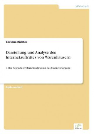 Książka Darstellung und Analyse des Internetauftrittes von Warenhausern Corinna Richter