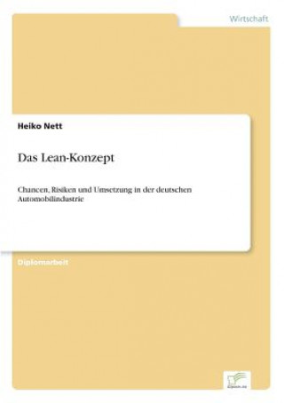 Knjiga Lean-Konzept Heiko Nett