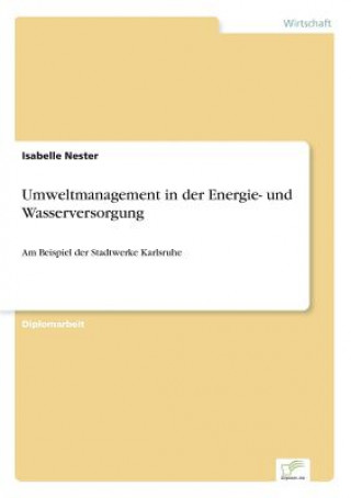 Knjiga Umweltmanagement in der Energie- und Wasserversorgung Isabelle Nester