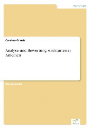 Carte Analyse und Bewertung strukturierter Anleihen Carsten Grantz