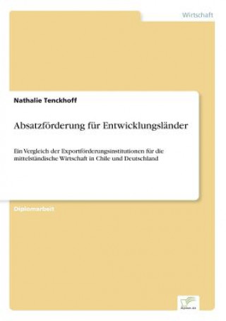 Kniha Absatzfoerderung fur Entwicklungslander Nathalie Tenckhoff