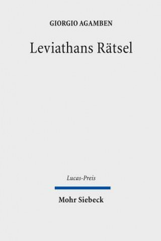 Книга Leviathans Ratsel Giorgio Agamben