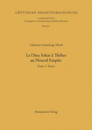 Kniha Le dieu Sokar à Thèbes au Nouvel Empire Cath