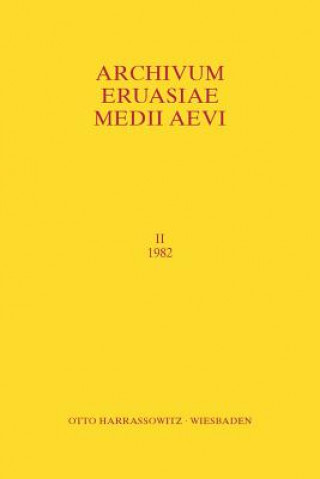 Knjiga Archivum Eurasiae Medii Aevi II (1982) Peter B Golden