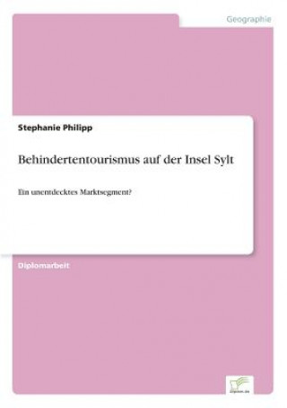 Buch Behindertentourismus auf der Insel Sylt Stephanie Philipp