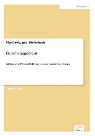 Könyv Euromanagement geb. Diefenbach
