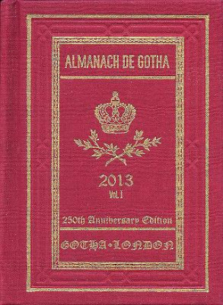 Carte Almanach de Gotha 2013 John James