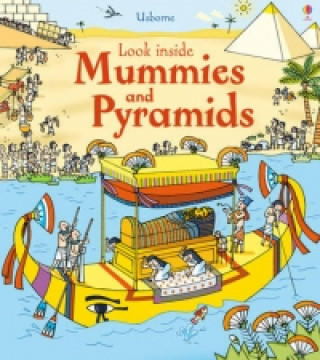 Книга Look Inside Mummies & Pyramids Rob Lloyd Jones