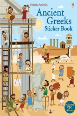 Книга Ancient Greeks Sticker Book Fiona Watt