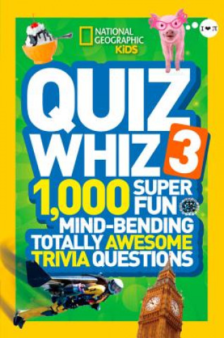 Kniha Quiz Whiz 3 National Geographic Kids