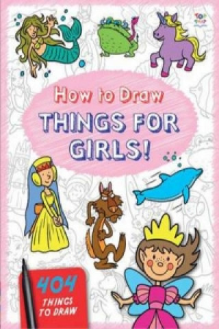 Książka How to Draw Things for Girls Barry Green
