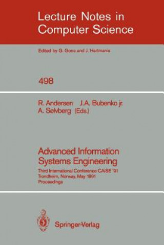 Könyv Advanced Information Systems Engineering Rudolf Andersen