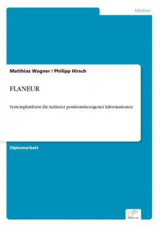 Kniha Flaneur Matthias Wagner
