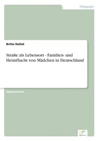 Książka Strasse als Lebensort - Familien- und Heimflucht von Madchen in Deutschland Britta Hallek