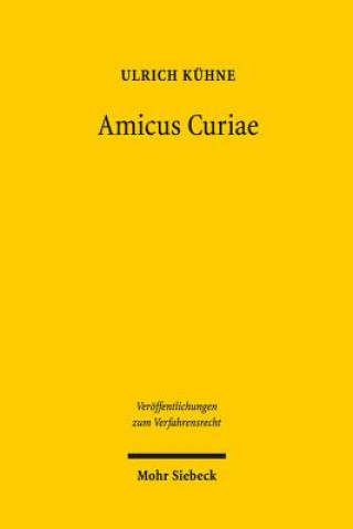 Kniha Amicus Curiae Ulrich Kühne