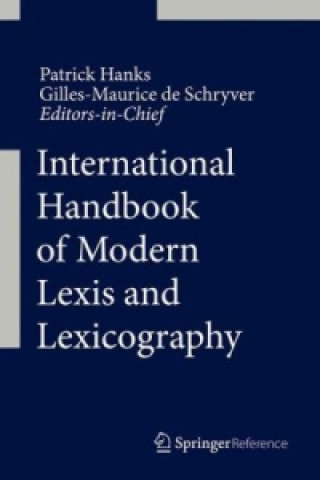 Knjiga International Handbook of Modern Lexis and Lexicography Patrick Hanks