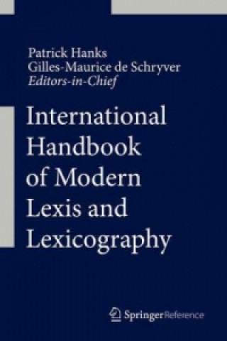 Kniha International Handbook of Modern Lexis and Lexicography, m. 1 Buch, m. 1 E-Book Patrick Hanks