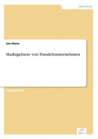 Carte Marktgebiete von Handelsunternehmen Jan Harm
