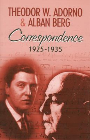 Kniha Correspondence 1925-1935 Theodor Adorno