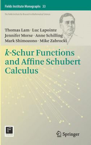 Kniha k-Schur Functions and Affine Schubert Calculus Thomas Lam