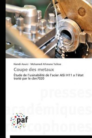 Könyv Coupe Des Metaux Hamdi Aouici