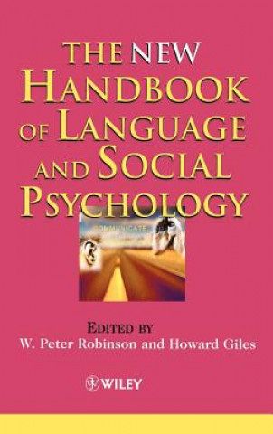 Könyv New Handbook of Language & Social Psychology W Peter Robinson