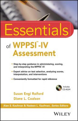 Carte Essentials of WPPSI-IV Assessment Susan Engi Raiford