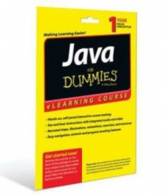 Boek Java For Dummies eLearning Course Access Code Card (12 Month Subscription) John Paul Mueller